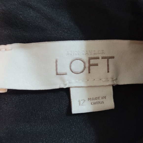 Loft Size 12 Black Dress - Picture 4 of 6